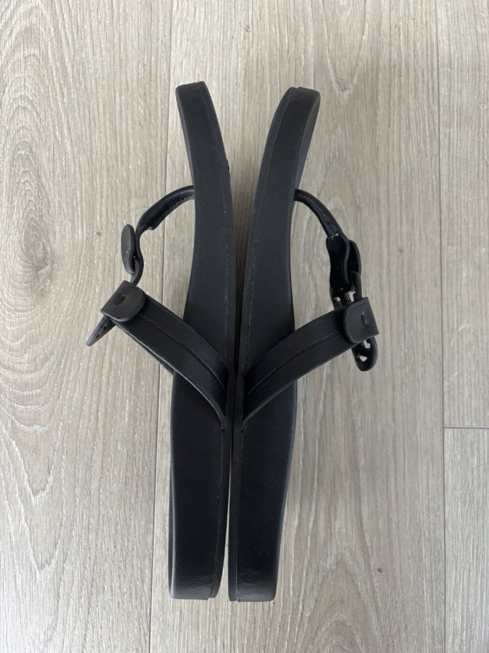 Tory Burch Miller Cloud Women's Black Sandals Size 10 - Picture 4 of 7